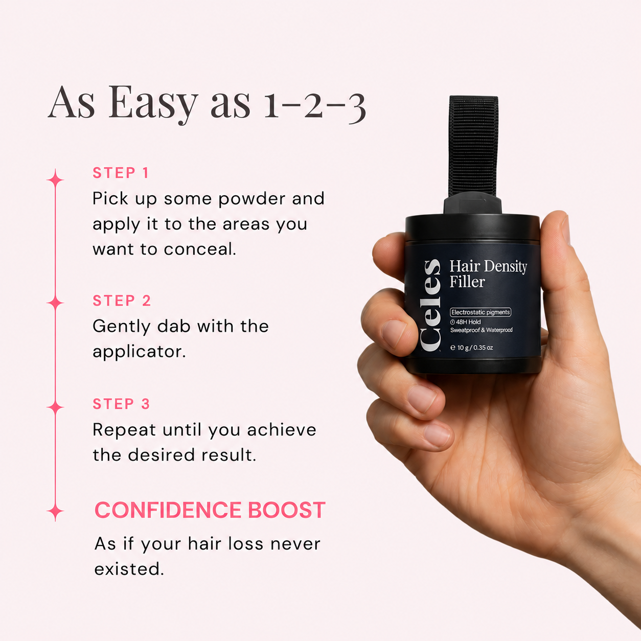 Celes Hair Line Refilling Powder
