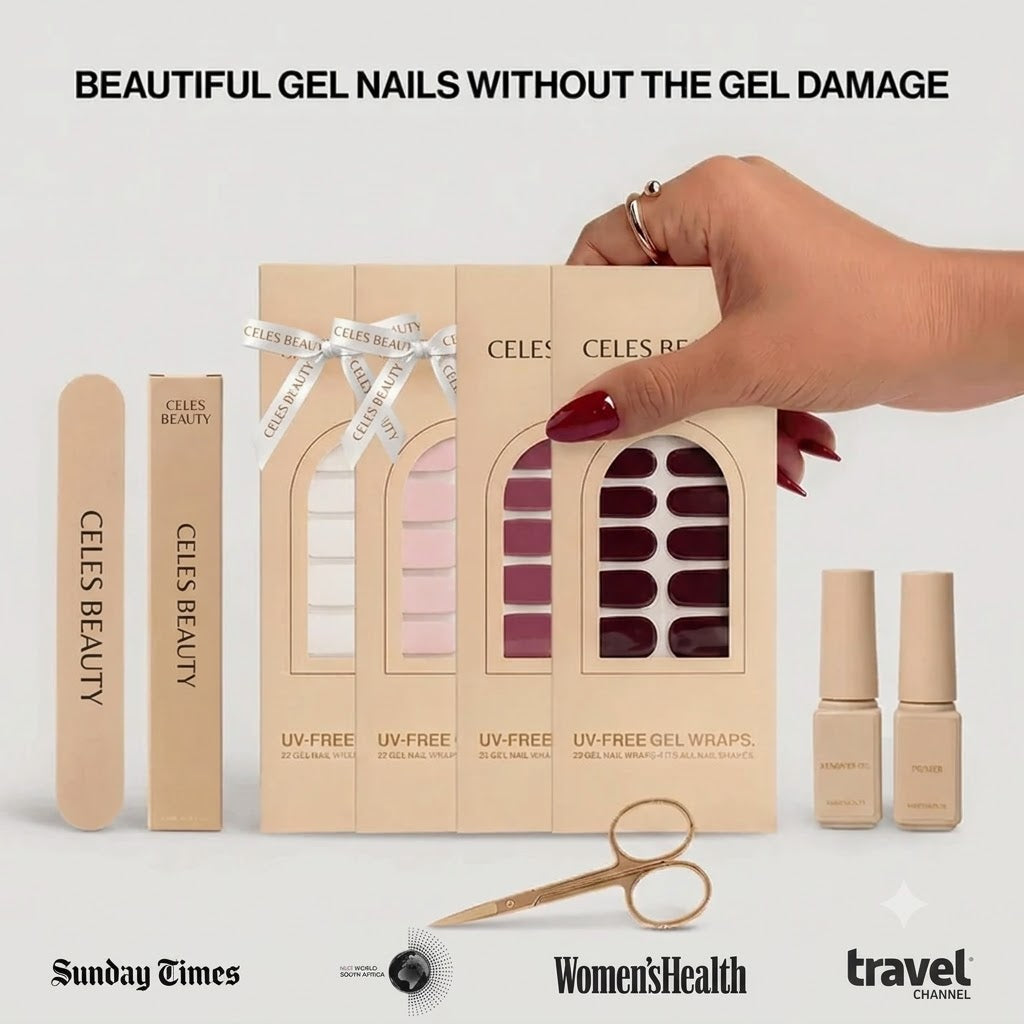 Gel Nail Wraps Routine Bundle