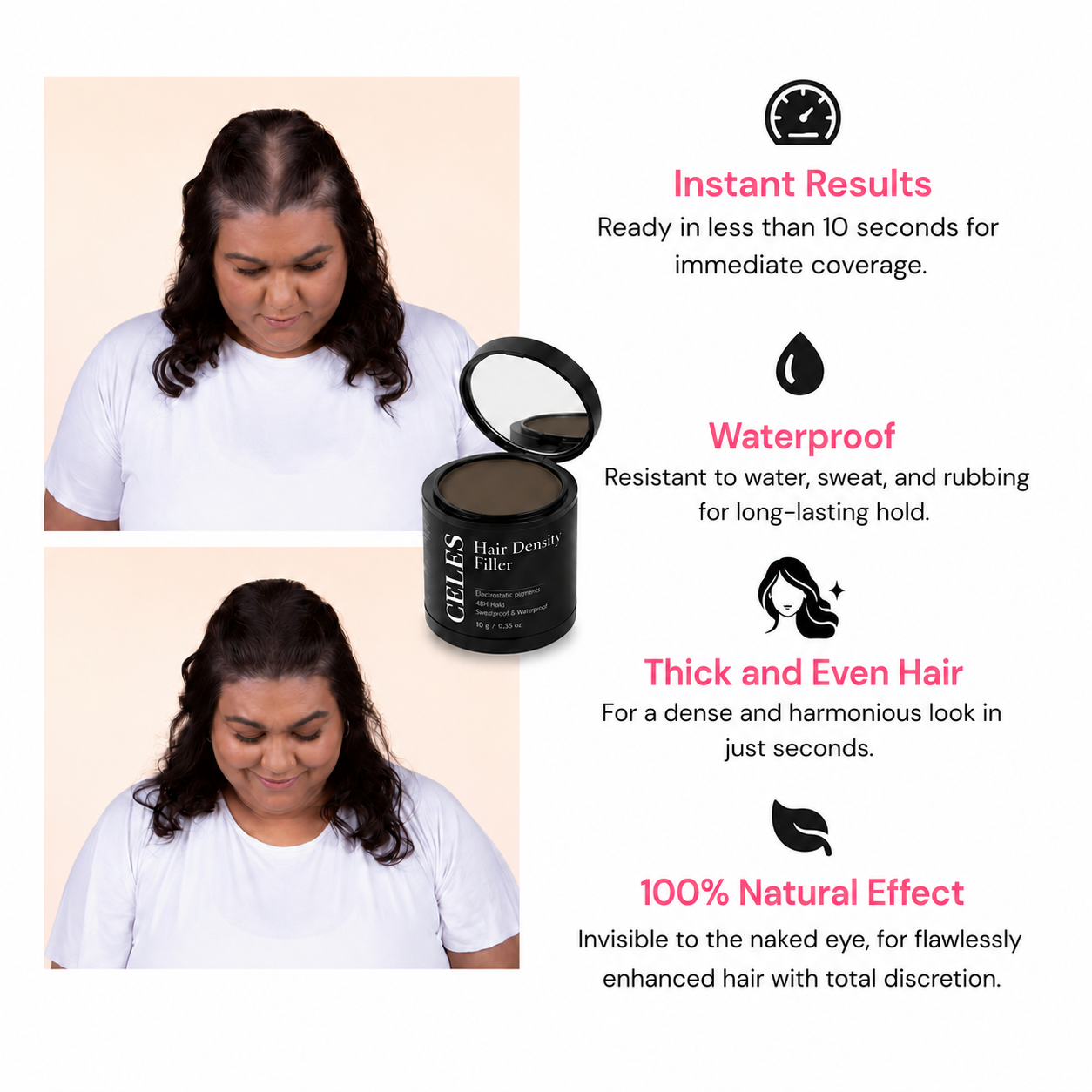 Celes Root & Grey Coverage Powder