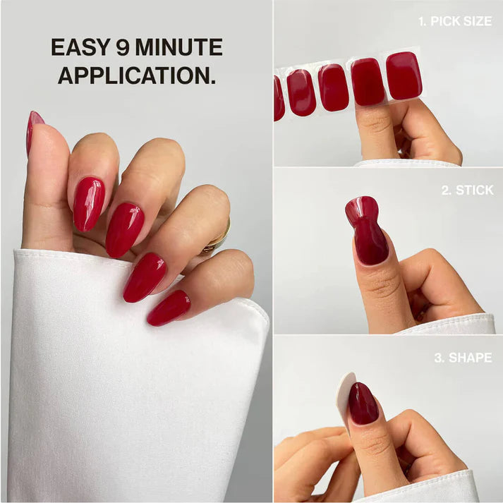 Gel Nail Wraps Routine Bundle