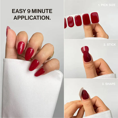 Gel Nail Wraps Routine Bundle
